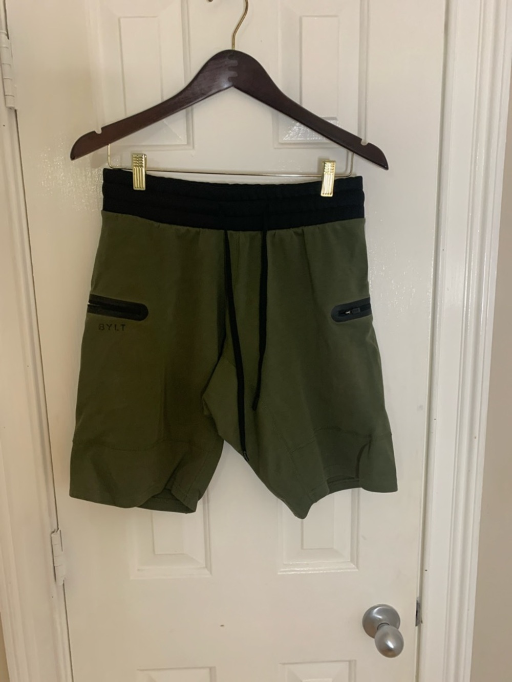 Men’s Olive Performance Athletic BYLT Shorts